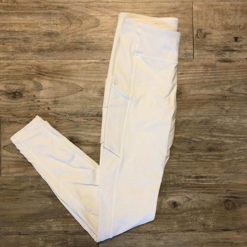 Lululemon Speed Up Tight 28” White Leggings